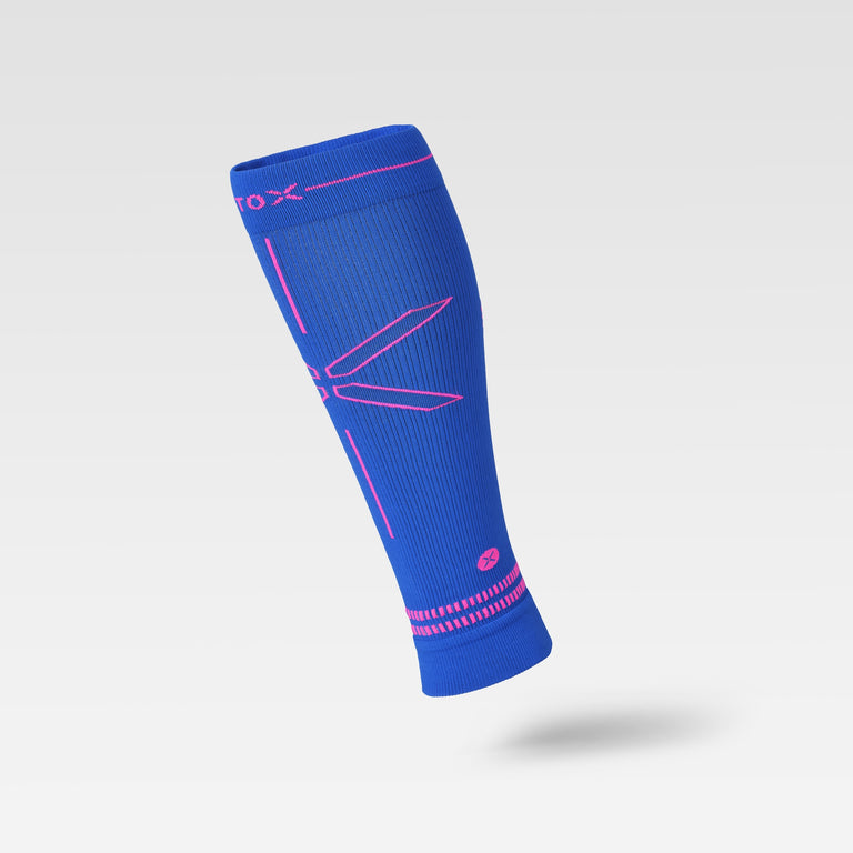 Calf Sleeves Women Blue/Pink