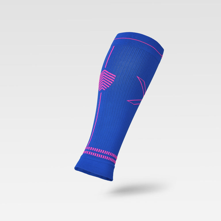Calf Sleeves Women Blue/Pink