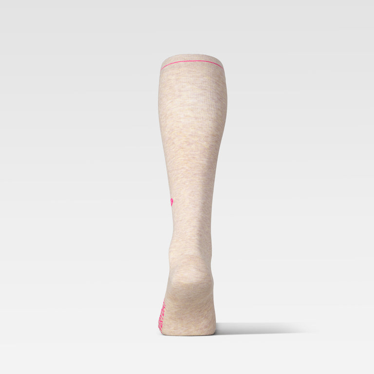 Cotton Everyday Socks Women Sand/Pink