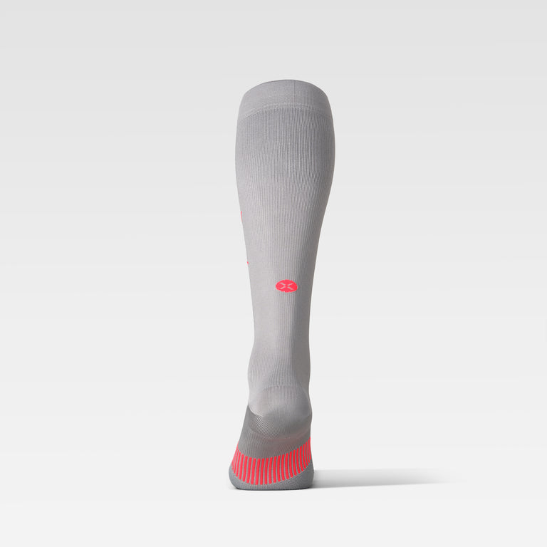 Cycling Socks Women Silver/Red