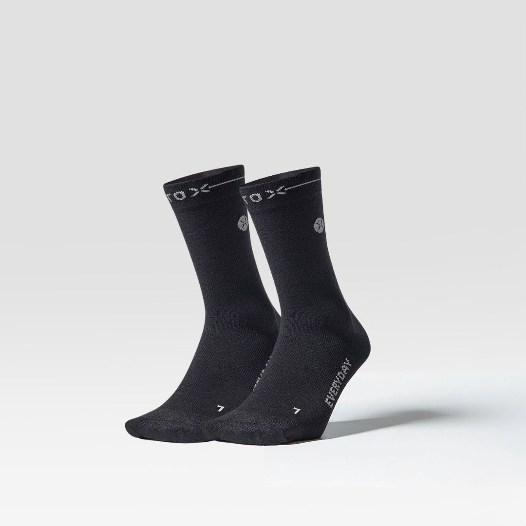 Merino Everyday Socks Men 2-Pack Black/Grey