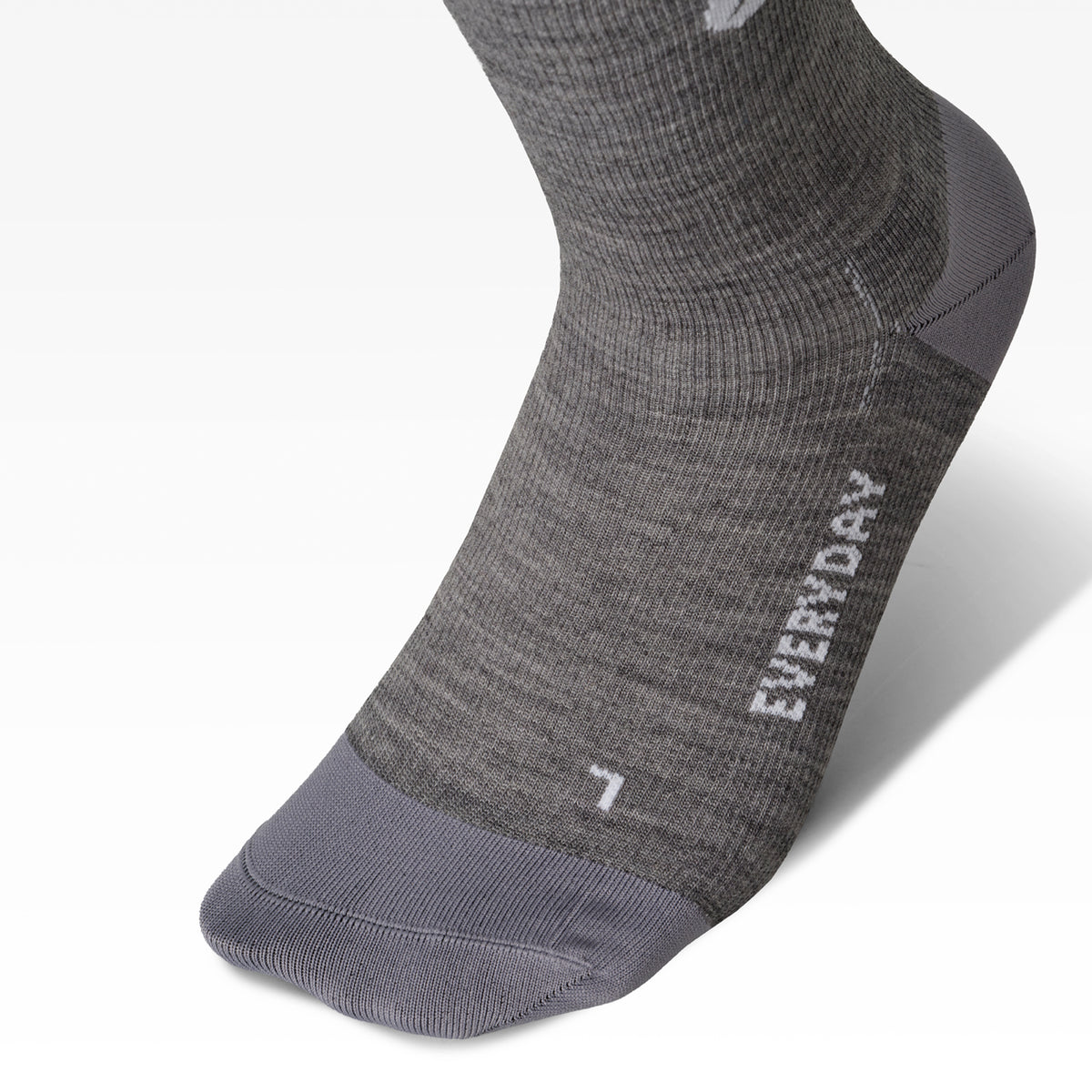 Merino Everyday Socks Men 2-Pack Silver Grey/White