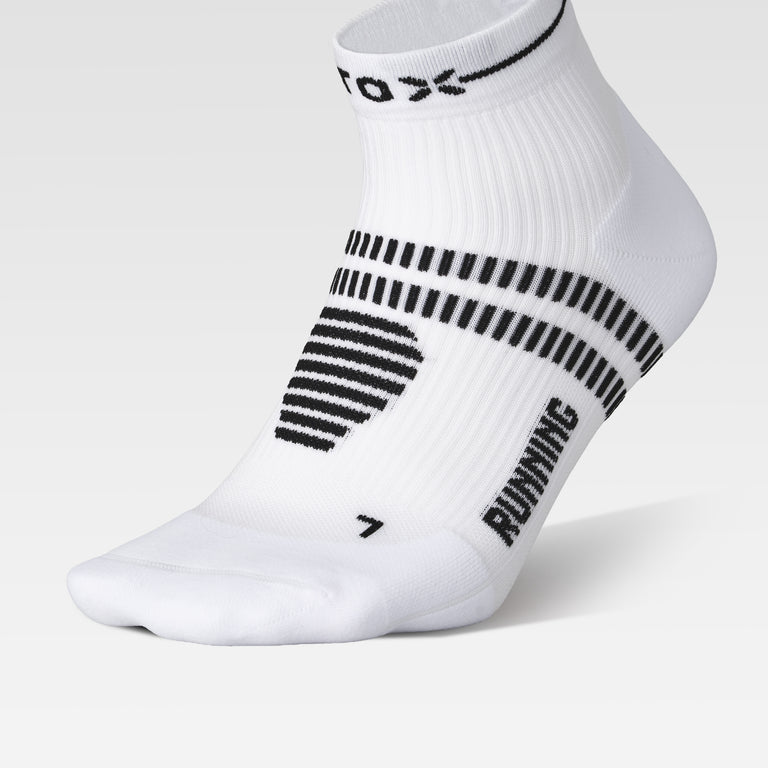 Running Low-Cut Socks Men Black/White