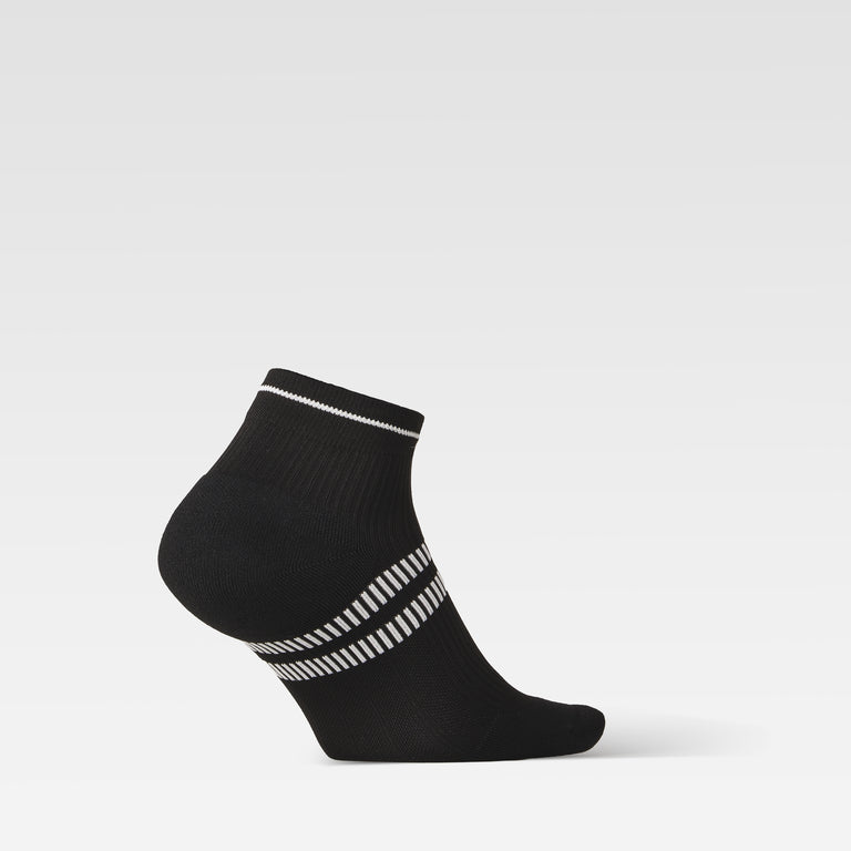 Running Low-Cut Socks Women Black/Light Grey