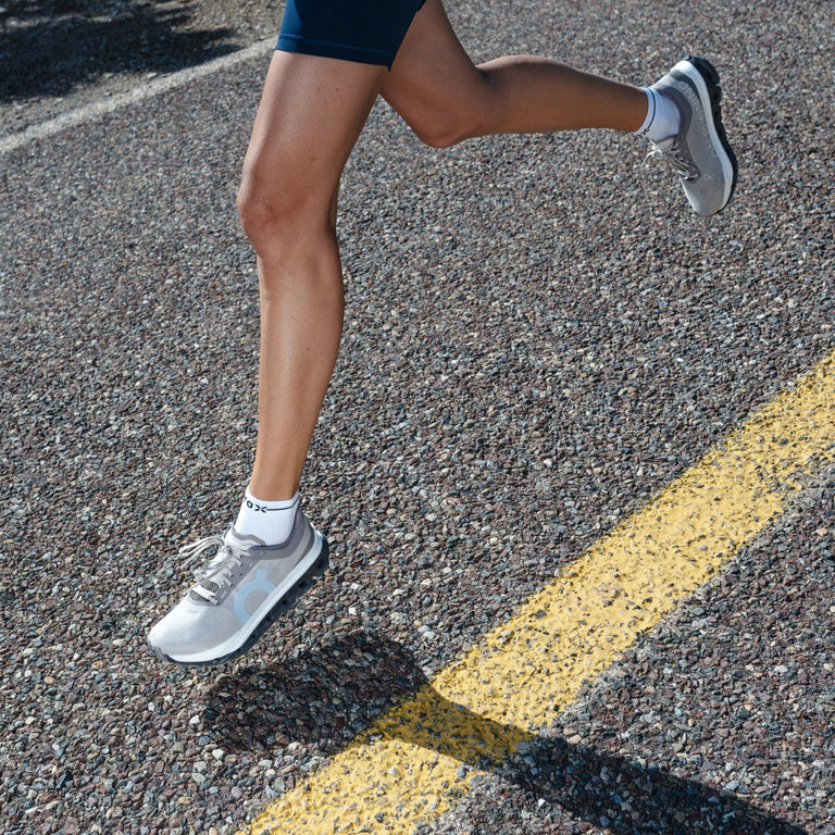 Running Low-Cut Socks Women White/Black