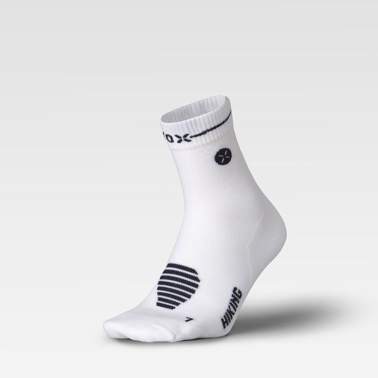 Merino Hiking Ankle Socks Men White/Navy