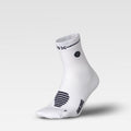Merino Hiking Ankle Socks Women White/Navy