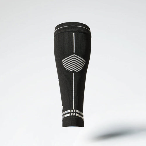 Calf Sleeves Men Black/Light Grey