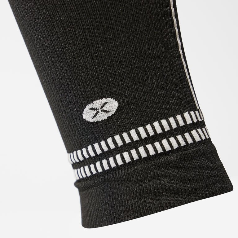 Calf Sleeves Men Black/Light Grey