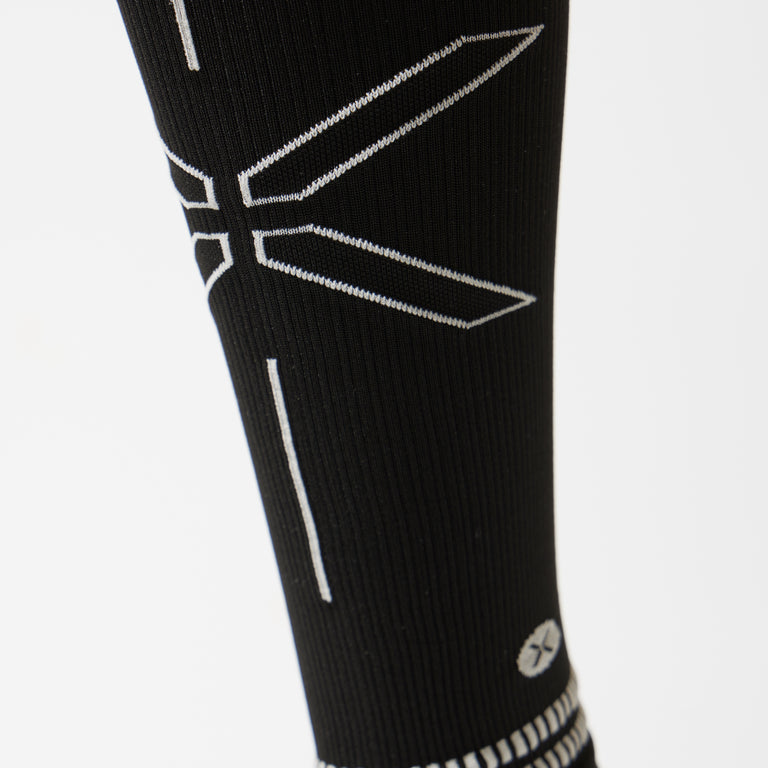 Calf Sleeves Women Black/Light Grey