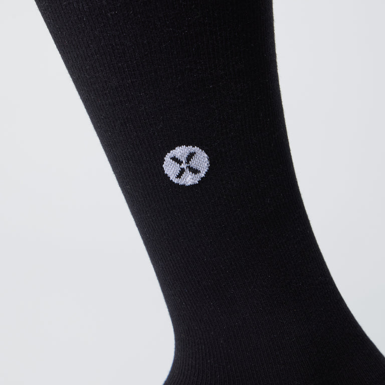 Cotton Everyday Socks Women Black/White