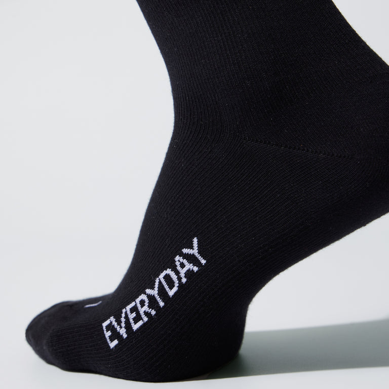 Cotton Everyday Socks Women Black/White