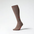 Cotton Everyday Socks Women Light Brown/Red