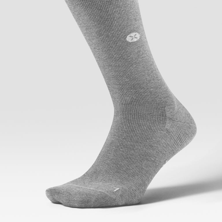 Cotton Everyday Socks Women Midgrey/White