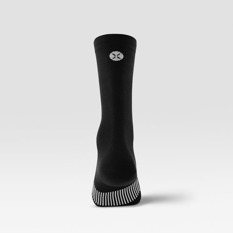 Cycling Mid-Calf Socks Women Black/White