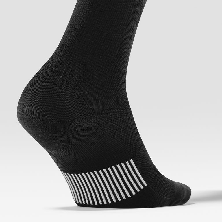 Cycling Mid-Calf Socks Women Black/White