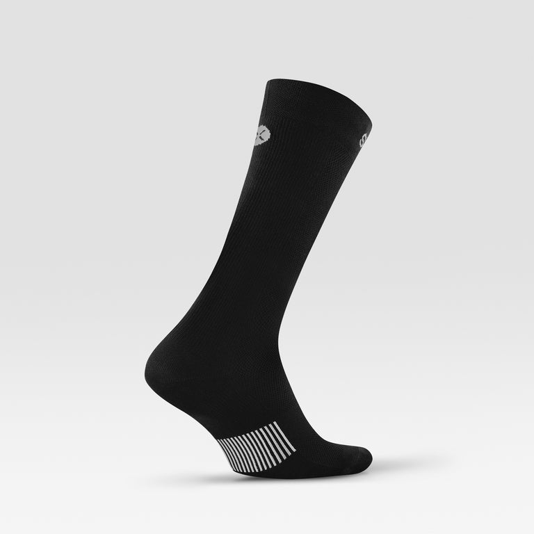 Cycling Mid-Calf Socks Women Black/White