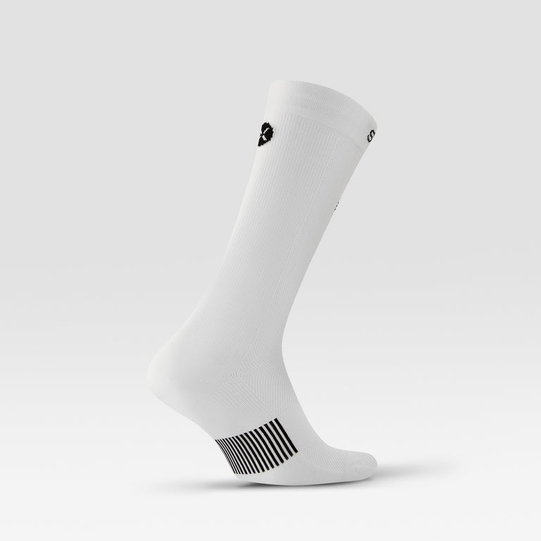 Cycling Mid-Calf Socks Women White/Black