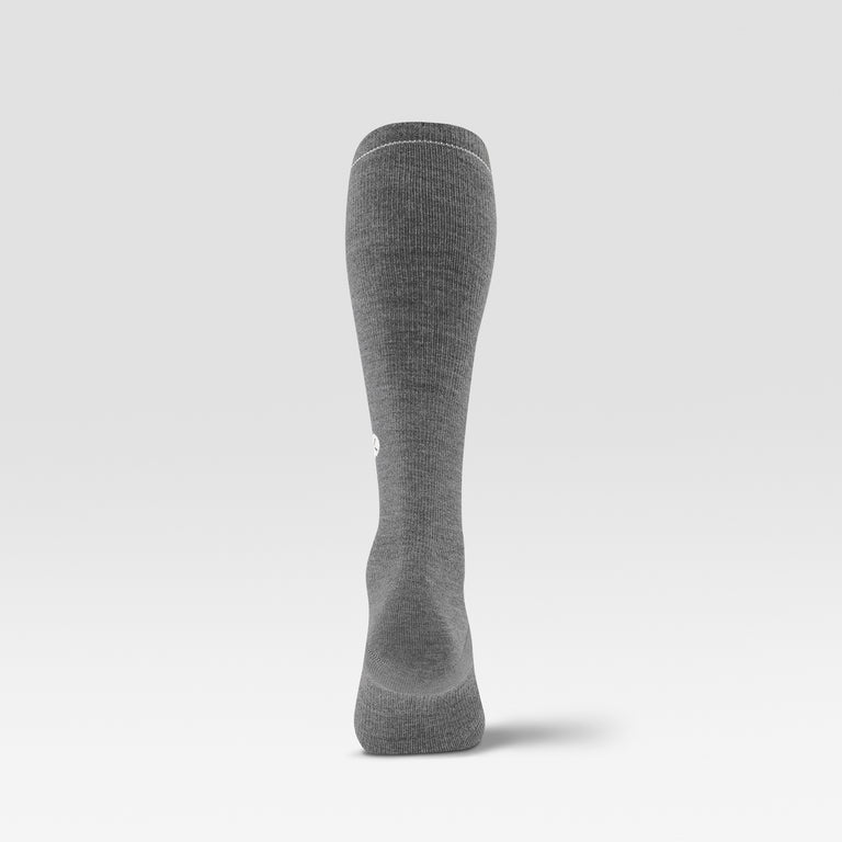 Merino Everyday Socks Men Dark Grey/White