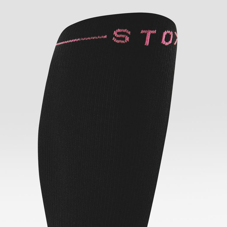 Merino Everyday Socks Women Black/Fuchsia