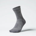 Merino Hiking Ankle Socks Women Mid Grey/Grey