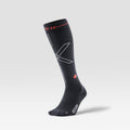 Recovery Socks Women Charcoal/Red