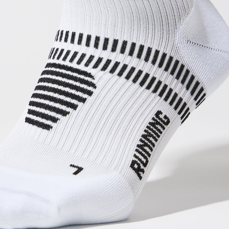 Running Ankle Socks Men White/Black