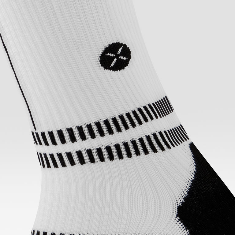 Running Socks Women White/Black