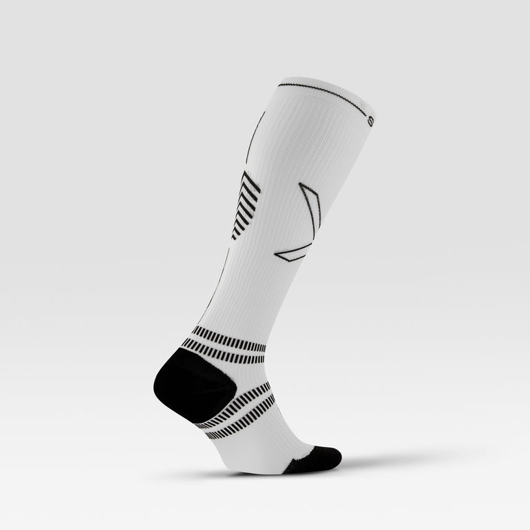 Running Socks Women White/Black