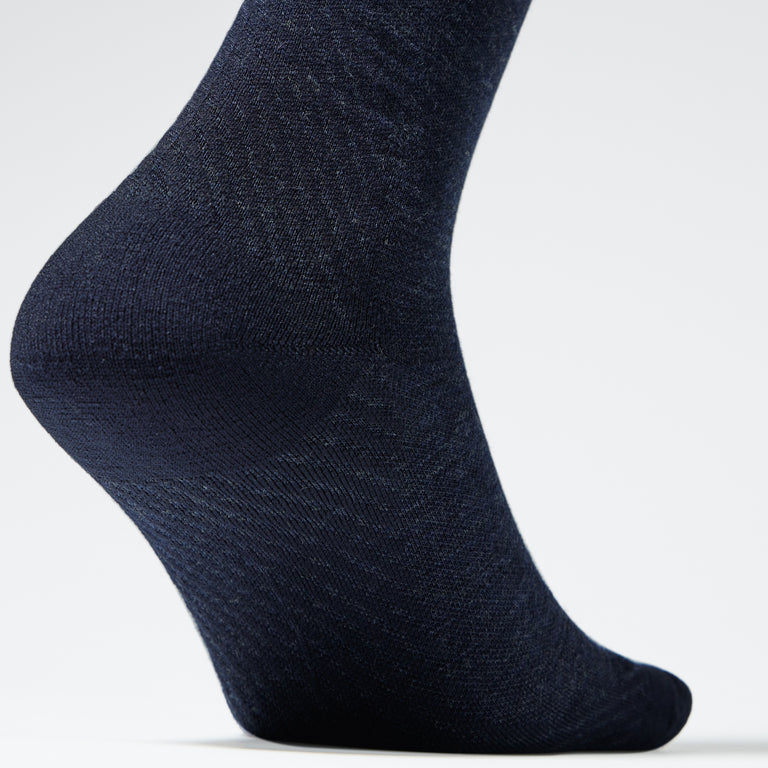 Merino Skiing Socks Women Navy/White