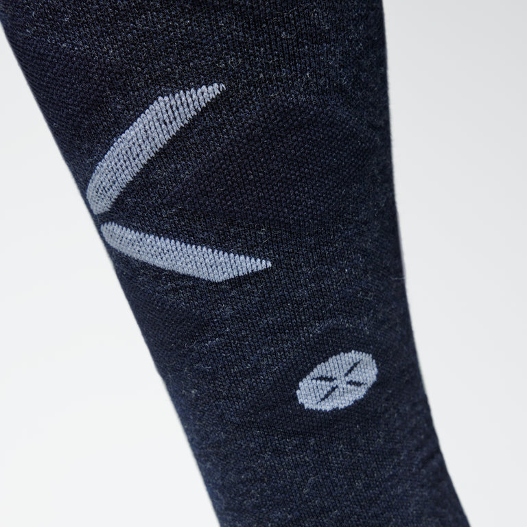 Merino Skiing Socks Men Navy/White