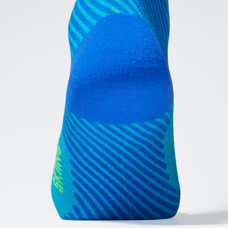 Merino Skiing Socks Men Turquoise/Cobalt