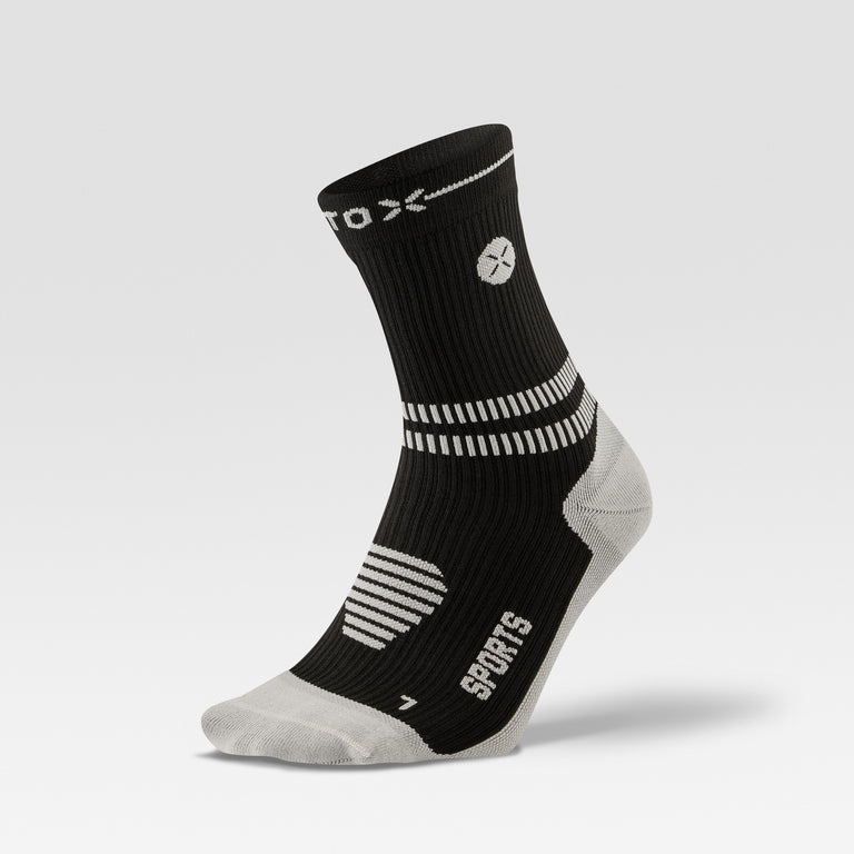 Sports Ankle Socks Women Black/Light Grey