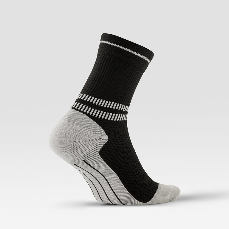 Sports Ankle Socks Women Black/Light Grey