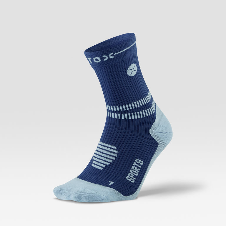 Sports Ankle Socks Women Blue/Blue