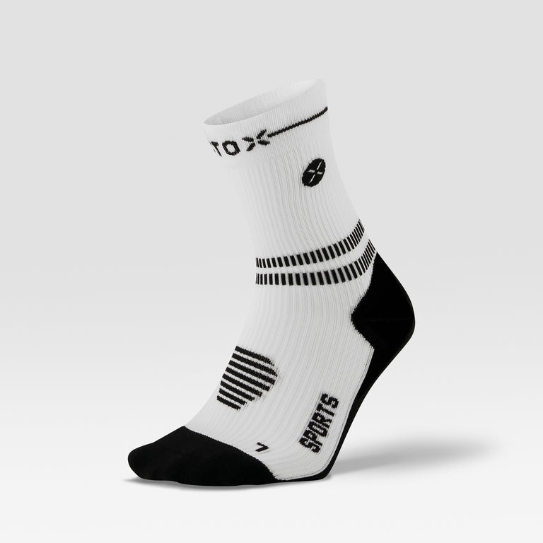 Sports Ankle Socks Women White/Black