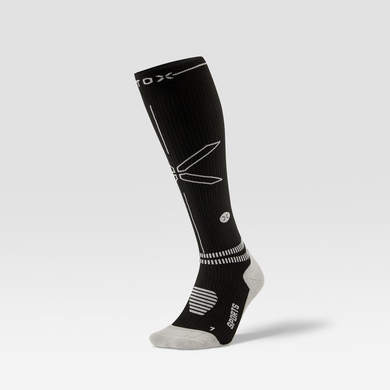 Sports Socks Women Black/Light Grey