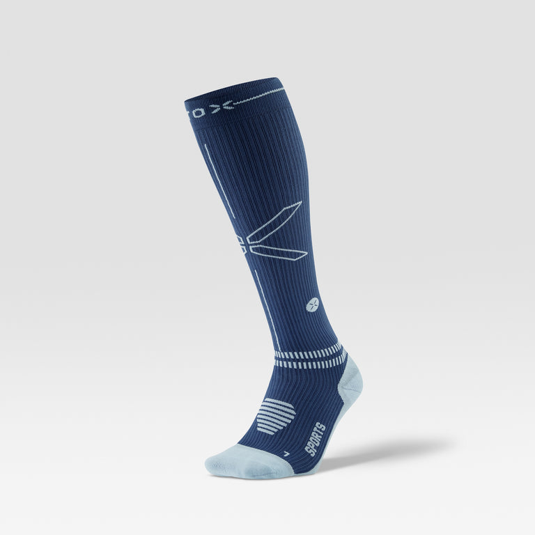 Sports Socks Women Blue/Blue