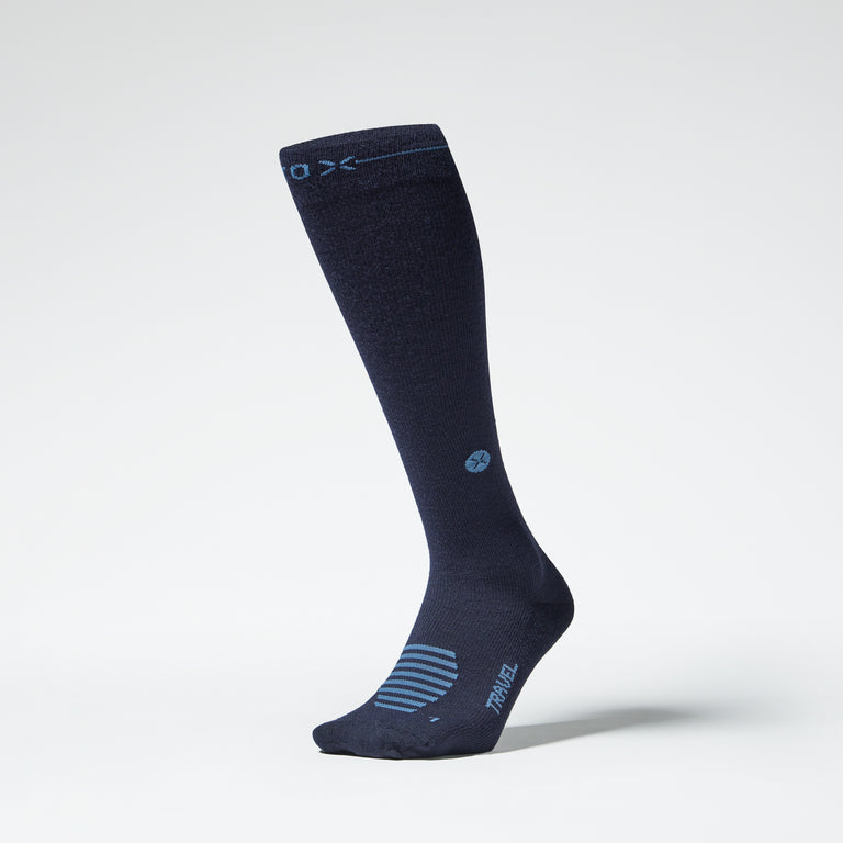 Merino Travel Socks Women Blue/Avio