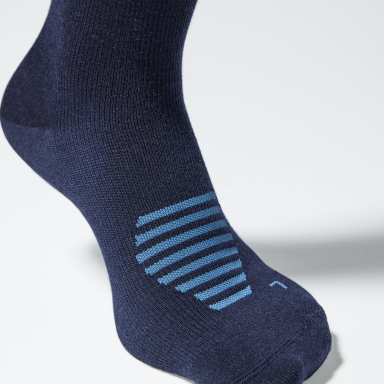 Merino Travel Socks Women Blue/Avio