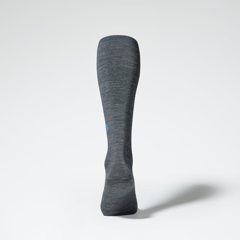 Merino Travel Socks Women Mid Grey/Avio