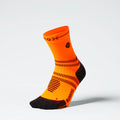 Running Ankle Socks Men Orange Fluo/Black