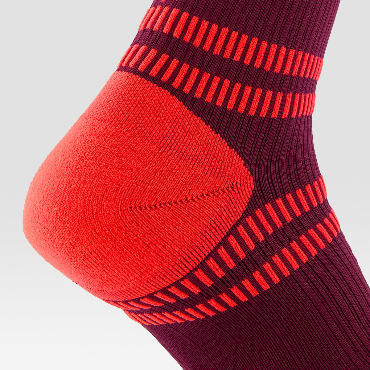 Running Socks Women Bordeaux/Orange